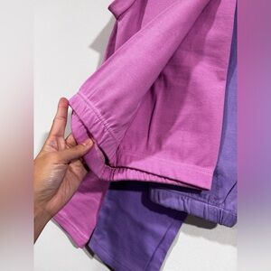 pink and purple leggings new